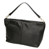 Ginevra Borsa a spalla da donna Vera pelle 05936-NERO BLACK Gave Lux