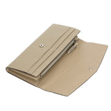 Manila Portafoglio da donna 100% pelle 60303 1-FANGO TAUPE Gave Lux