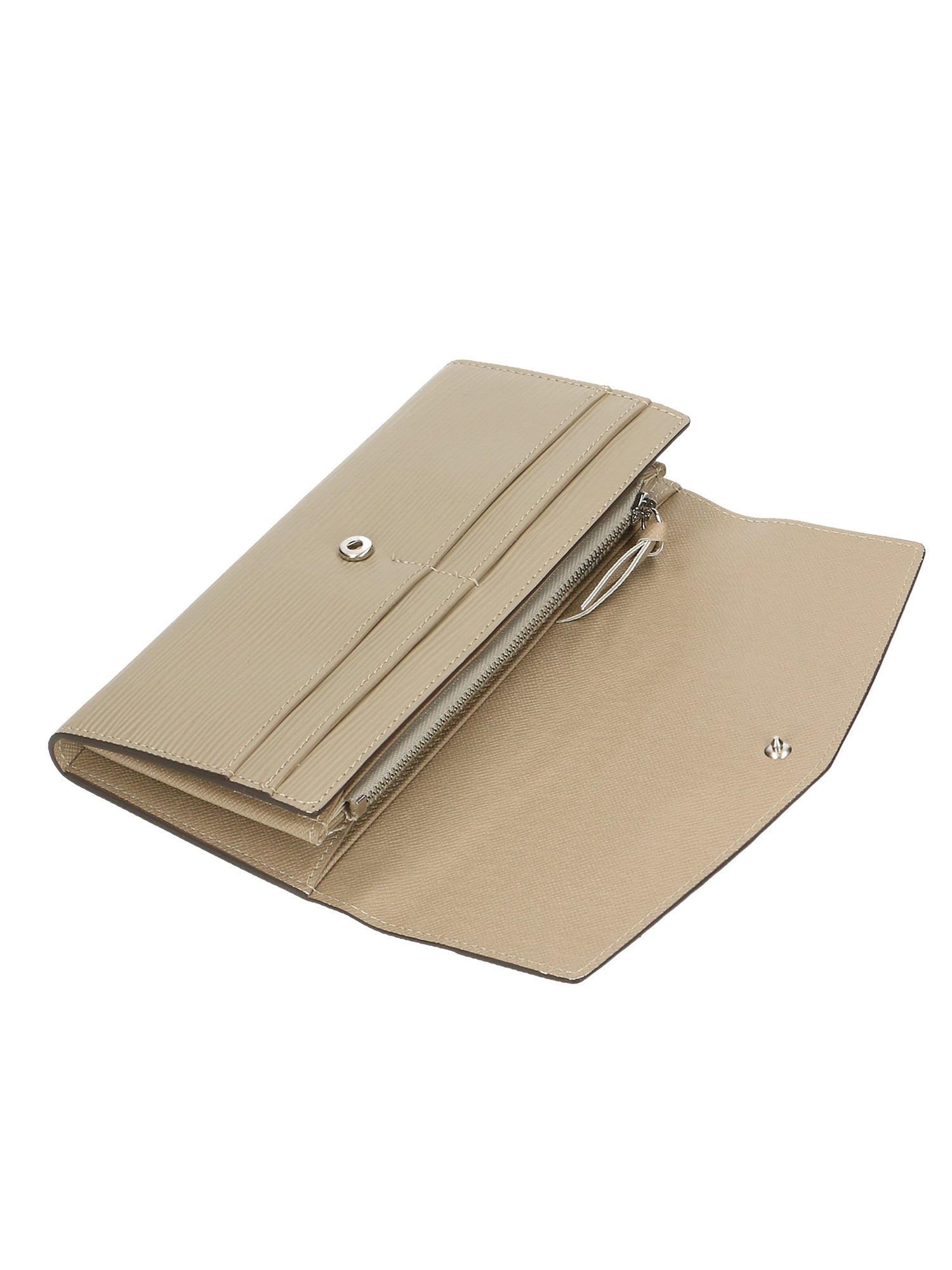 Manila Portafoglio da donna 100% pelle 60303 1-FANGO TAUPE Gave Lux