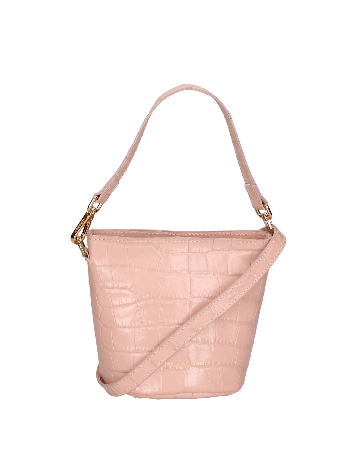 Borsa a spalla da donna Vera pelle MYB-7020-SS-C13 ROSA My Best Bag