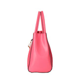 Jordana women's handbag in genuine leather, made in Italy, 35x25.5x15 cm