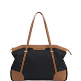 Borsa a Spalla in Pvc Nero