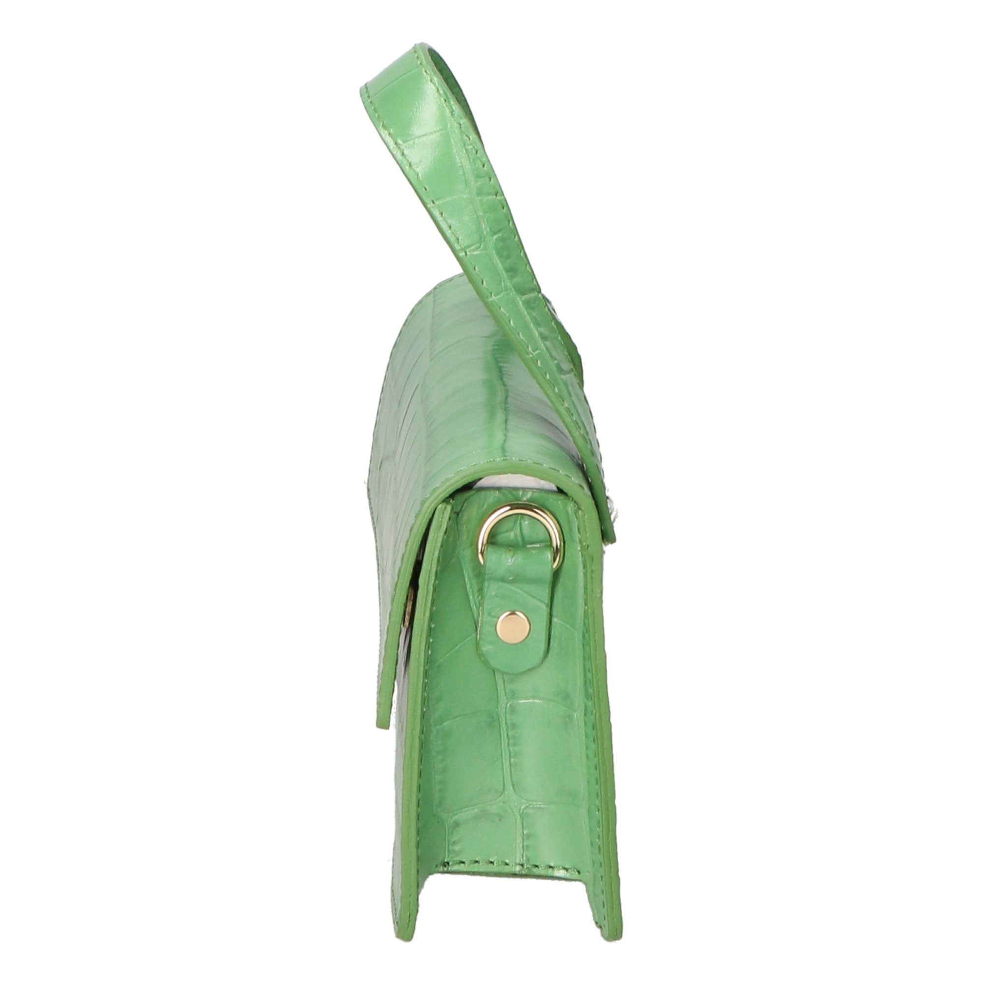 Borsa a mano da donna Pelle goffrata MYB-7036-SS-C47 VERDE My Best Bag
