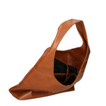 Coco Borsa a spalla da donna Vera pelle 6170-S17 CUOIO SCURO Gave Lux