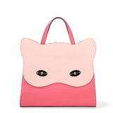 Arancia Borsa a mano da donna 100% pelle 8969-CORALLO+ROSA Gave Lux