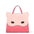 Arancia Borsa a mano da donna 100% pelle 8969-CORALLO+ROSA Gave Lux