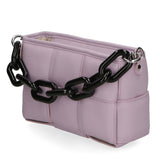 Aida Borsa a mano da donna Vera pelle 04722-D55 LILLA LILAC Gave Lux