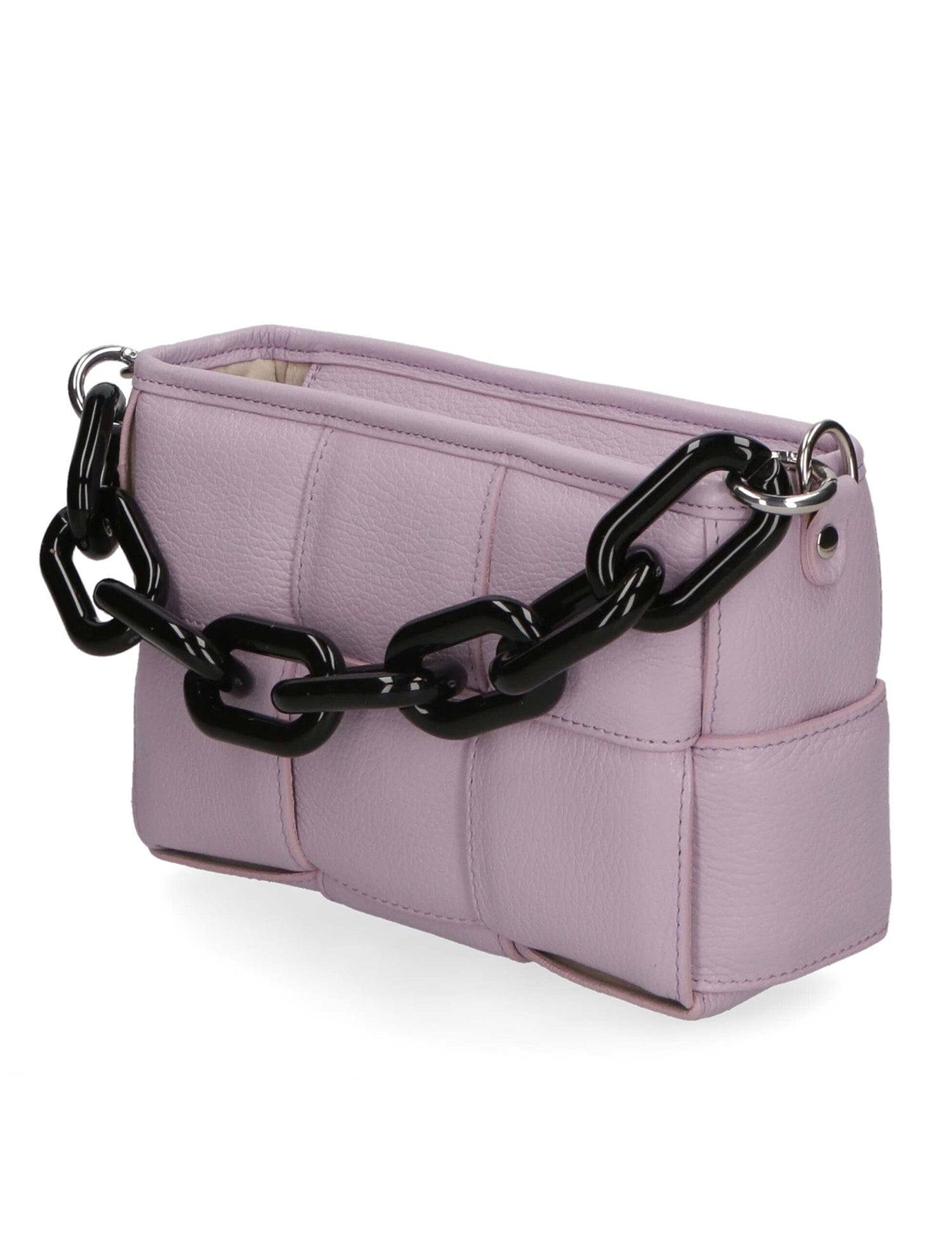 Aida Borsa a mano da donna Vera pelle 04722-D55 LILLA LILAC Gave Lux