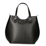 Egle Borsa a mano da donna Vera pelle 80046-NERO Gave Lux