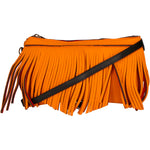 Oxsana Borsa a spalla da donna Neoprene 1311-ARANCIO ORANGE Gave Lux