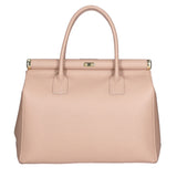Eleonora Women's Handbag in Genuine Leather Made in Italy 26x35x16 cm
