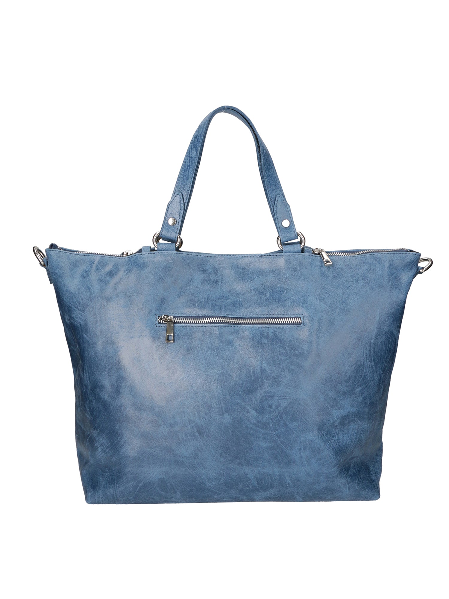 Elisamaria Borsa a spalla da donna Vera pelle 80055-BLU Gave Lux