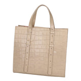 Borsa a mano da donna Pelle goffrata MYB-7003-SSCOCCO-C37 BEIGE BEIGE My Best Bag