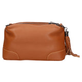 Lidia Borsa a mano da donna Vera pelle 06513-CUOIO SCURO Gave Lux