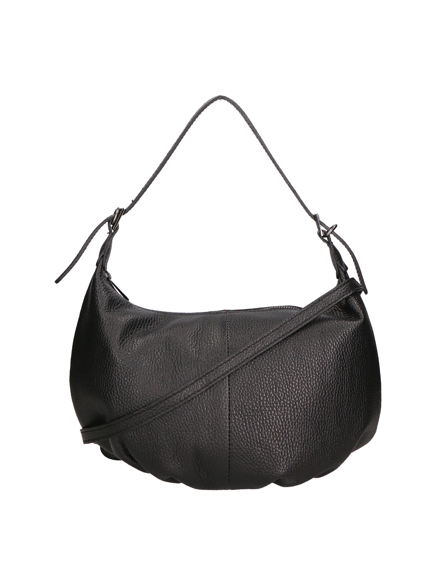 Licia Borsa a spalla da donna Vera pelle 06512- NERO BLACK Gave Lux
