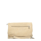 Valencia Borsa a tracolla da donna Vera pelle 8651-BEIGE Gave Lux