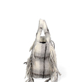 Borsa a mano da donna Textile Prodotto Vegano 23x26x14 cm