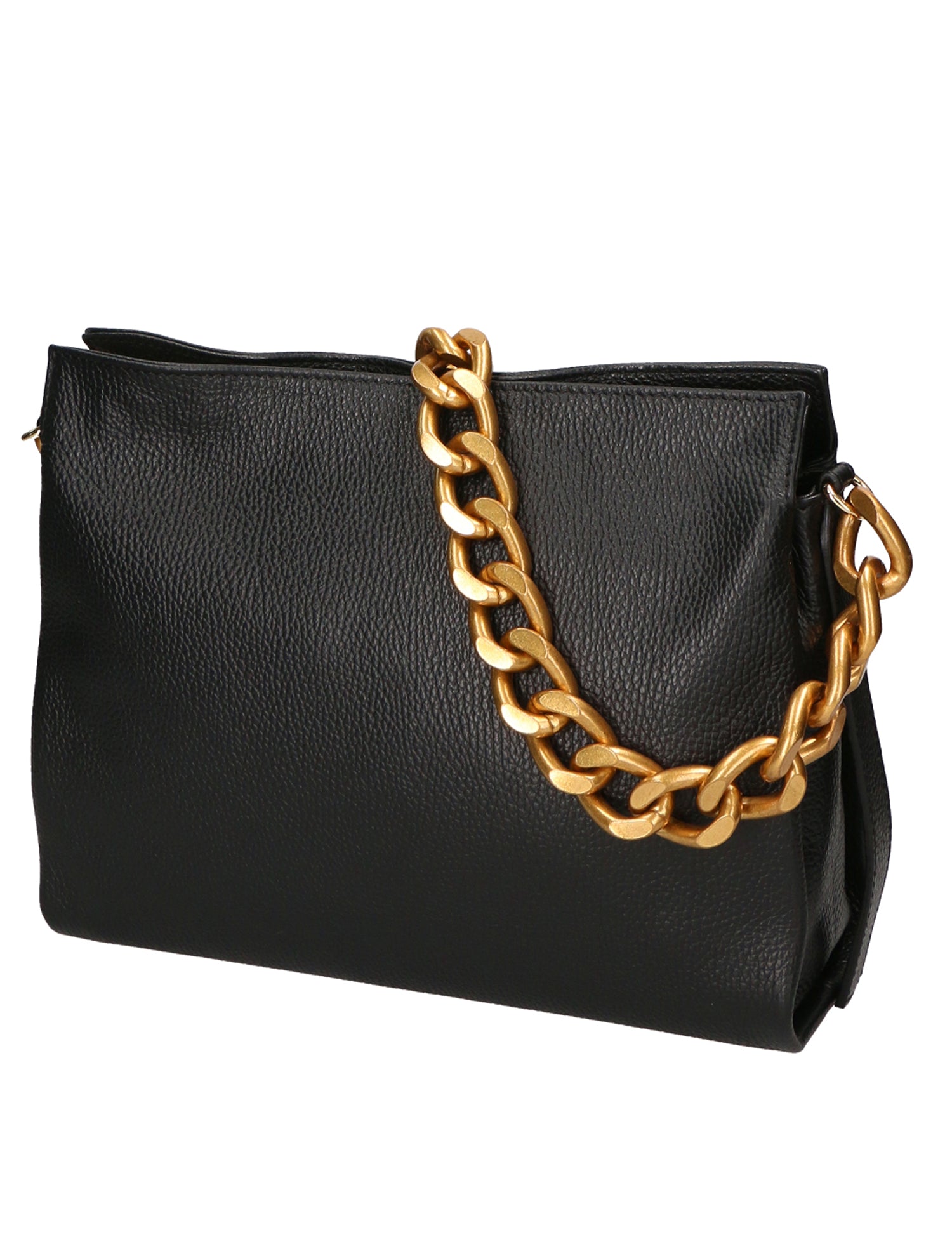 Annalou Borsa a spalla da donna Vera pelle 05417-D28 NERO Gave Lux