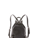 Zaino in vera pelle unisex Made in Italy 4030-NERO Alessia Firenze