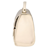 Borsa a mano da donna Made in Italy Vera pelle MYB-7034-SS-D37+C37 BEIGE My Best Bag