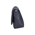 Wanda Borsa a tracolla da donna Vera pelle 06497-S24 BLU JEANS Gave Lux