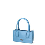 Borsa a mano da donna 100% Pvc FLAT-ENJOY-SUGAR BLUE - BRUSH CDF Marc Ellis