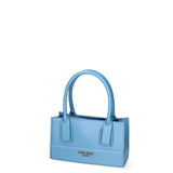 Borsa a mano da donna 100% Pvc FLAT-ENJOY-SUGAR BLUE - BRUSH CDF Marc Ellis