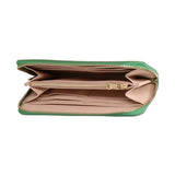 Portafoglio donna vera pelle Made in Italy MYB-7050-SS-C47 VERDE My Best Bag
