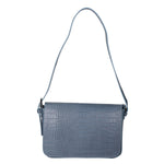 Azzurra Borsa a spalla da donna Vera pelle croco 05699-C41 CARTA ZUCCHERO Gave Lux