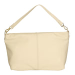 Ginevra Borsa a spalla da donna Vera pelle 05936-S37 LATTE Gave Lux