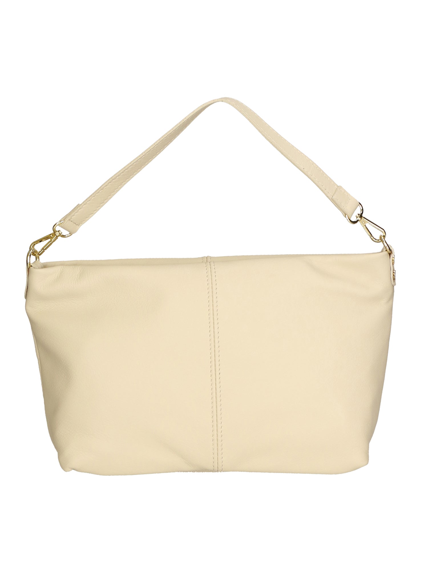 Ginevra Borsa a spalla da donna Vera pelle 05936-S37 LATTE Gave Lux
