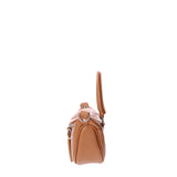 Mae Borsa a mano da donna Vera pelle 07142-D44 CUOIO Viola Castellani