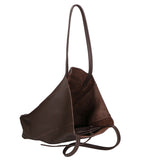 Valentina Women's Handbag in Genuine Leather Made in Italy 37x40x12.5 cm