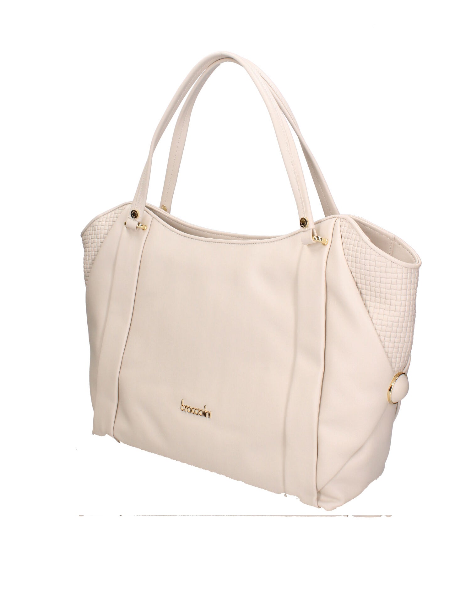 Valoria Ultra Borsa a spalla da donna 100% vera pelle B17203-BEIGE Braccialini