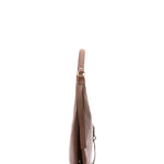 Borsa a spalla da donna 100% vera pelle 4607-TESTA DI MORO Alessia Firenze