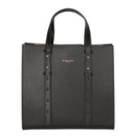 Borsa a mano da donna 100% pelle MYB-8002-FW-NERO My Best Bag