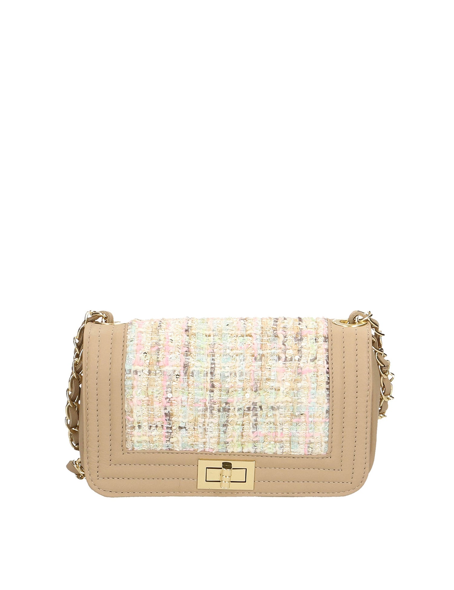 Florelle Borsa a tracolla donna Vera pelle 1511-FANGO Gave Lux