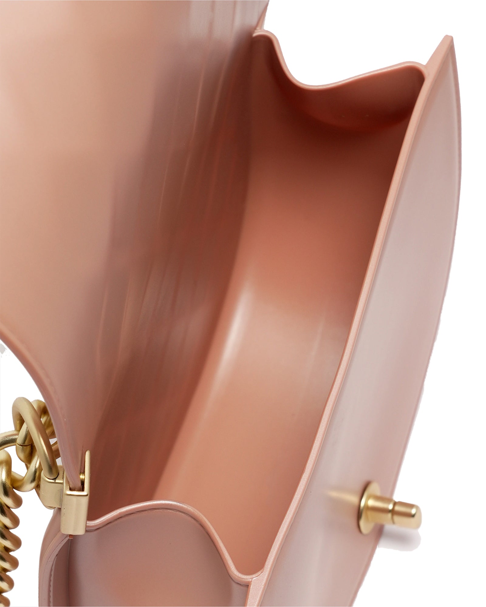 Borsa a mano da donna 100% PVC FLAT ZOE-TERRA + OFF GOLD Marc Ellis