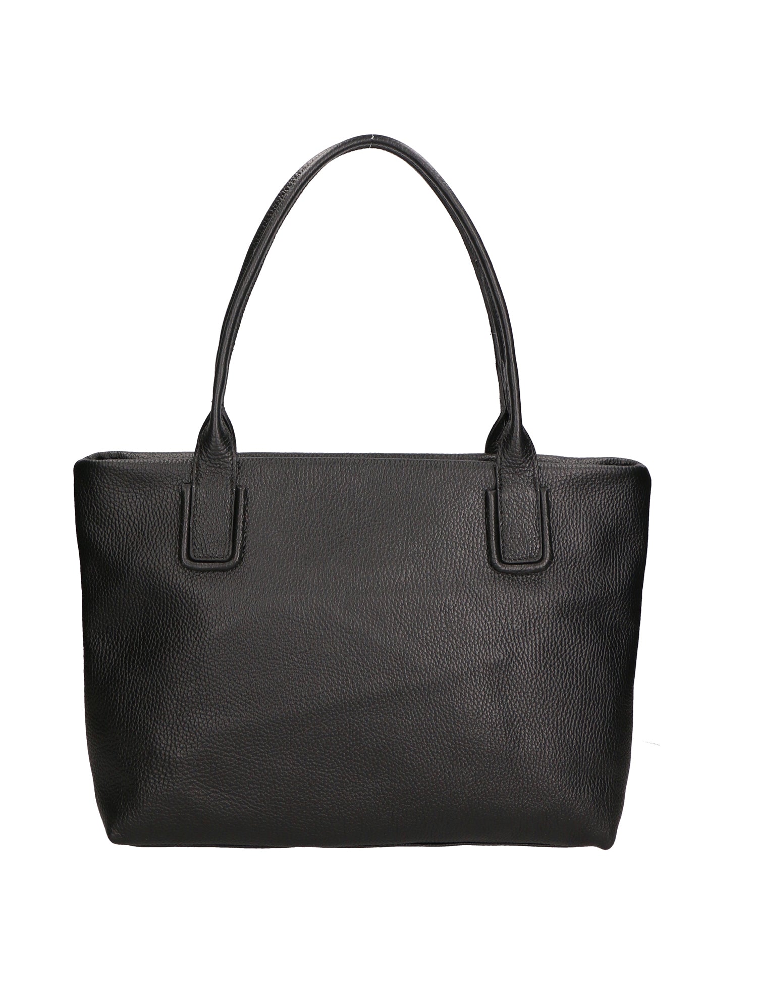 Lorena Borsa a spalla da donna Vera pelle 06506-D28 NERO Gave Lux