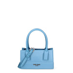 Borsa a mano da donna 100% Pvc FLAT-ENJOY-SUGAR BLUE - BRUSH CDF Marc Ellis