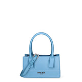 Borsa a mano da donna 100% Pvc FLAT-ENJOY-SUGAR BLUE - BRUSH CDF Marc Ellis