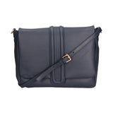 Wanda Borsa a tracolla da donna Vera pelle 06497-S24 BLU JEANS Gave Lux