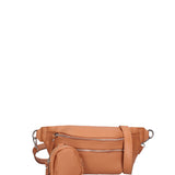 Marsupio da donna in vera pelle 100% pelle 07240-D44 CUOIO Roberta Rossi