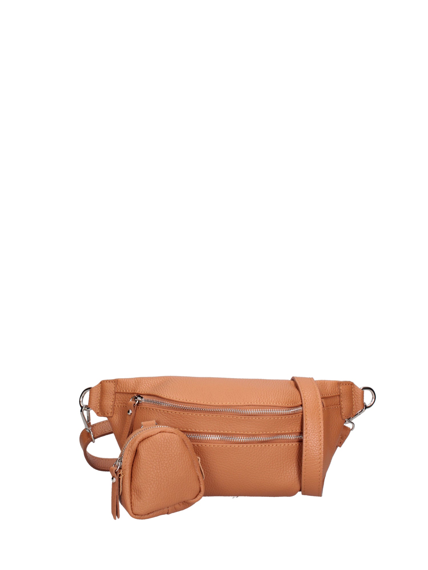 Marsupio da donna in vera pelle 100% pelle 07240-D44 CUOIO Roberta Rossi
