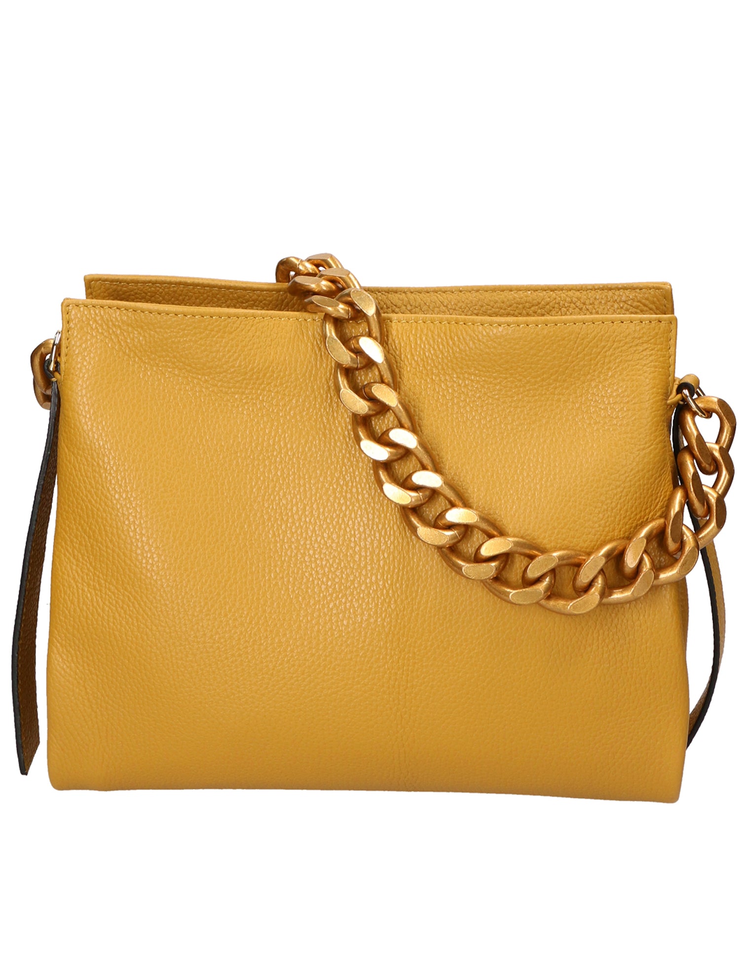 Annalou Borsa a spalla da donna Vera pelle 05417-D36 SENAPE Gave Lux