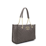 Paris Borsa Shopper da donna Ecopelle VT-201-TORTORA 19V69 Italia