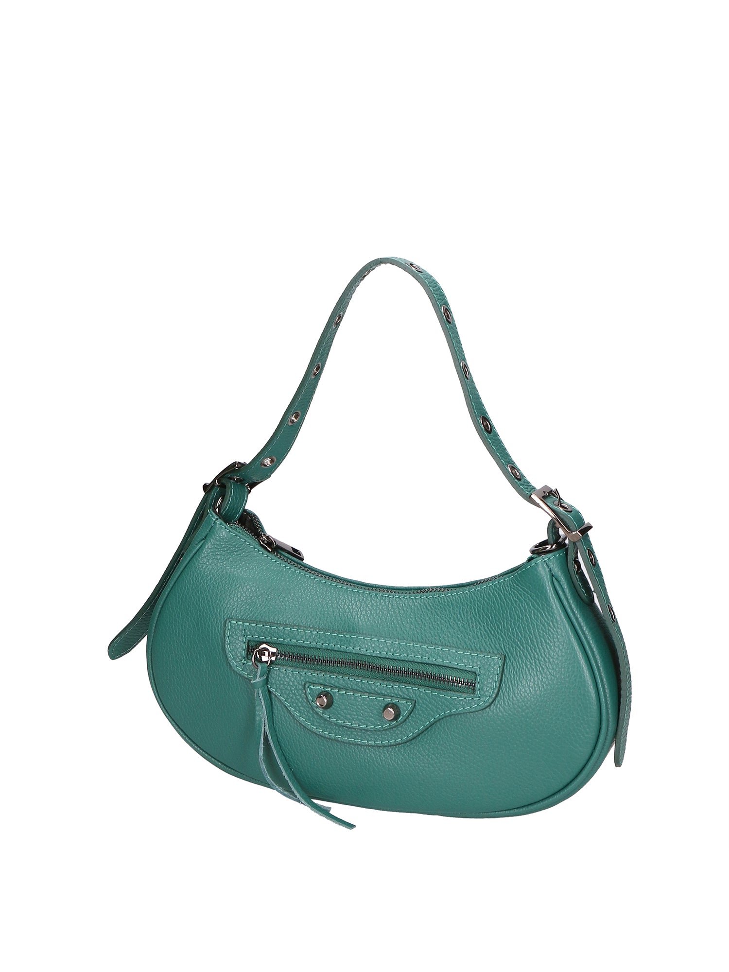Loredana Borsa a spalla da donna Vera pelle 06548-PAVONE Gave Lux