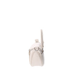 Mae Borsa a mano da donna Vera pelle 07142-D37 LATTE Viola Castellani