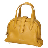 Borsa a mano da donna 100% vera pelle MYB-6008-FW-D36 SENAPE MUSTARD My Best Bag