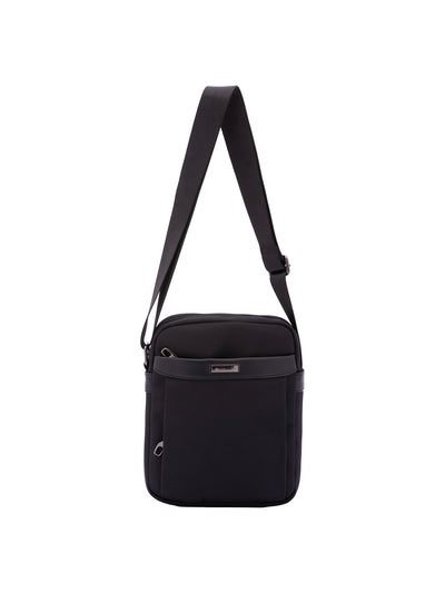 Borsa a tracolla da uomo Poliestere BC1401-NERO